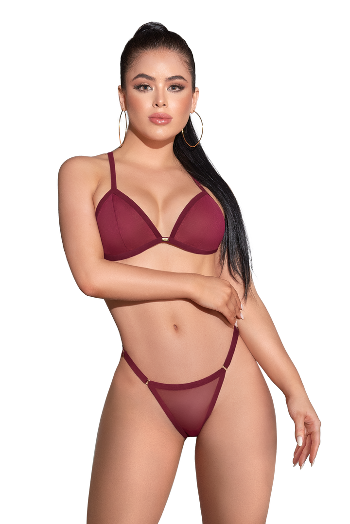 Nina - Burgundy
